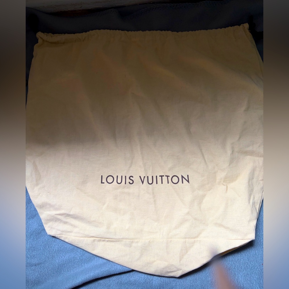 Louis Vuitton LV dustbag dust bag drawstring ITALY